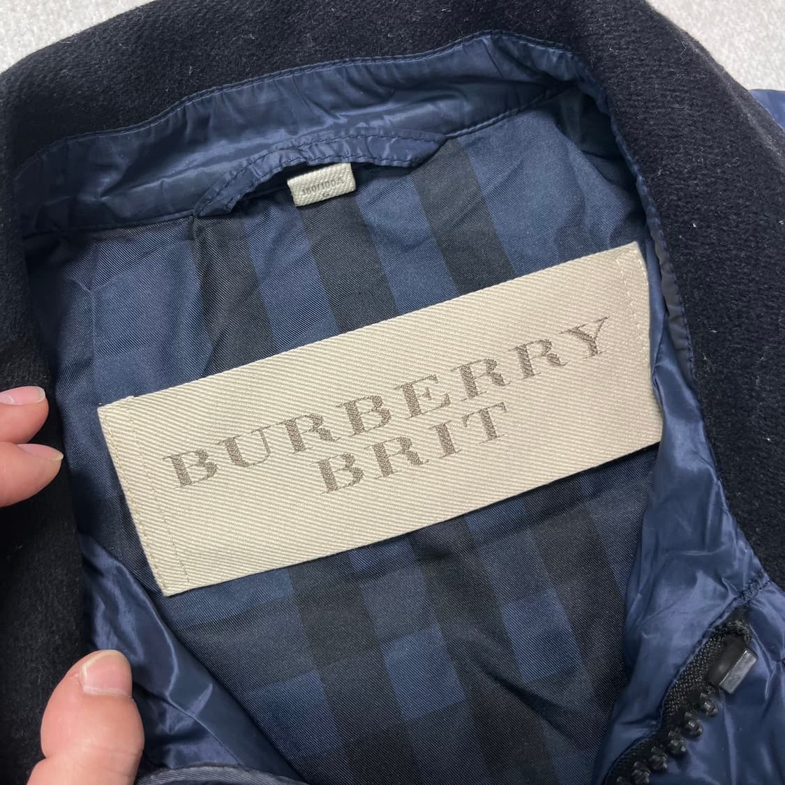 100 버버리 브릿 엘보 패치 퀄팅 자켓 상품이미지2