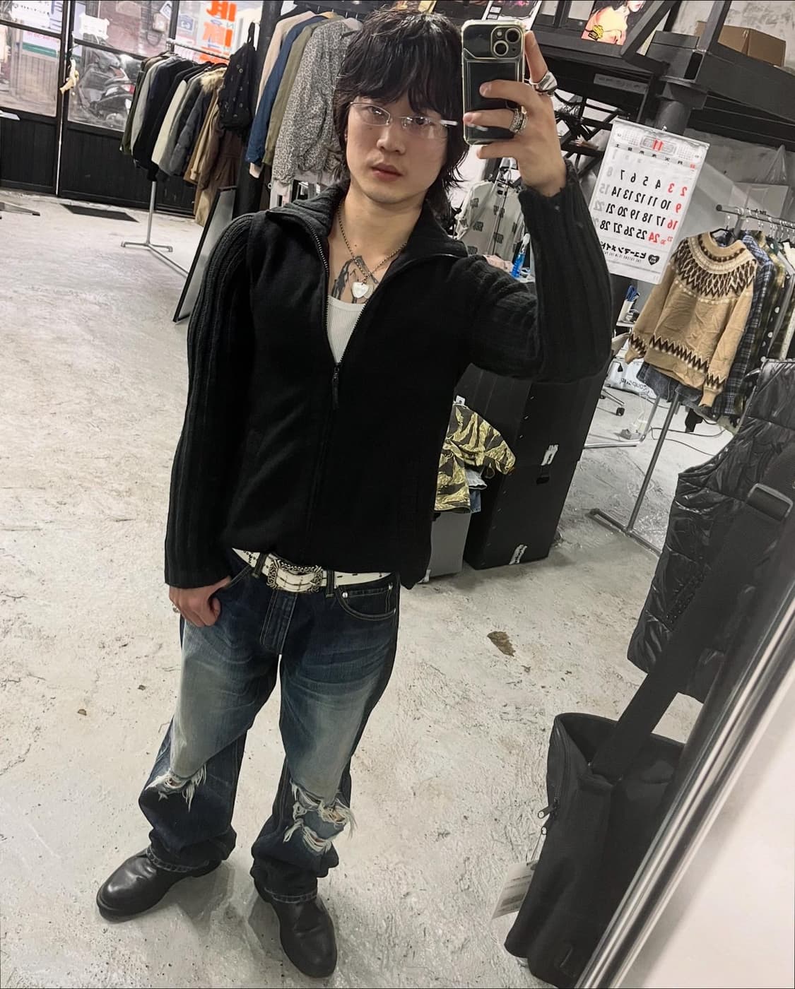 Max&Co knit zip up (made in italy) 상품이미지1