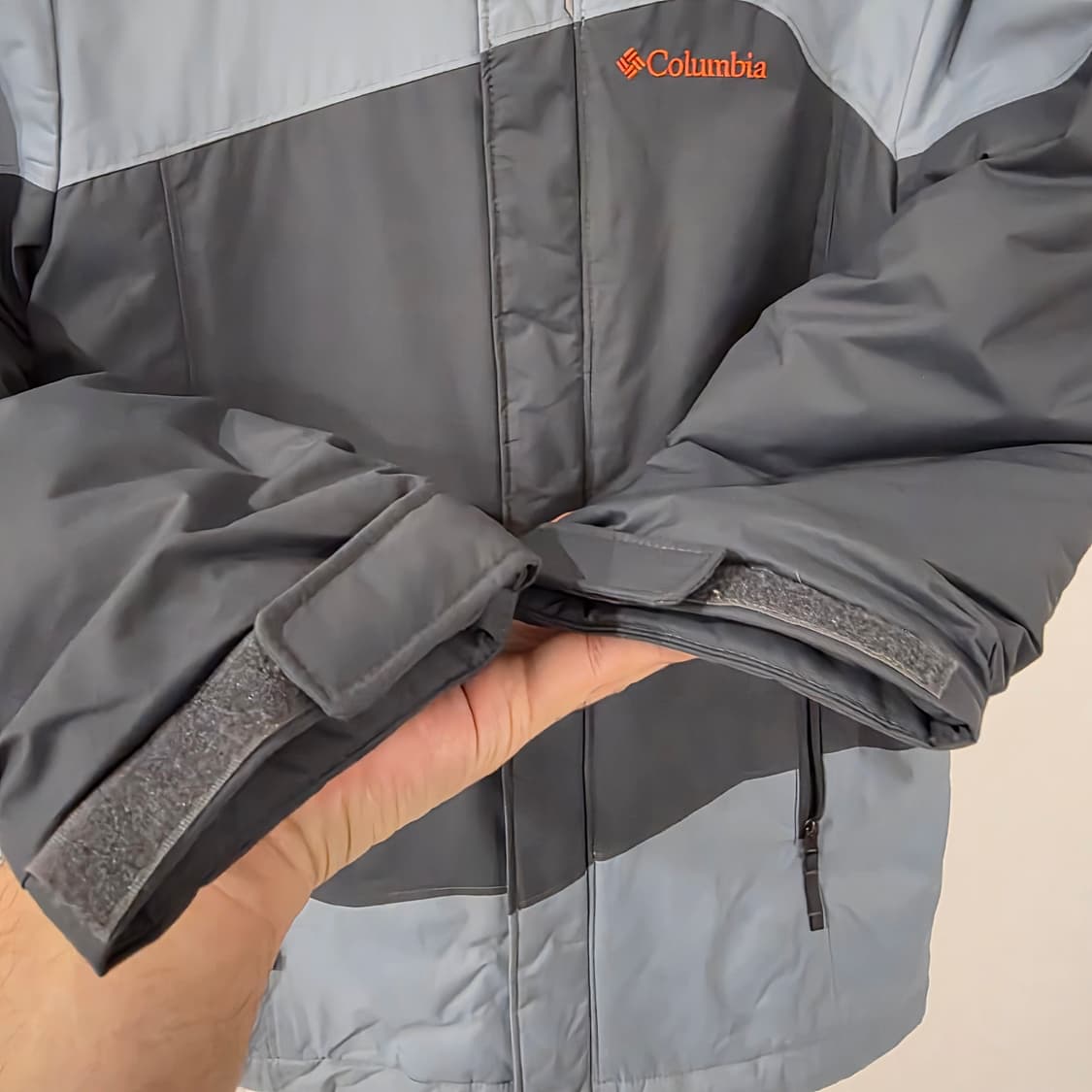 컬럼비아 아동용 후드 패딩 자켓 그레이 130컬럼비아 아동용 후드 패딩  상품이미지4