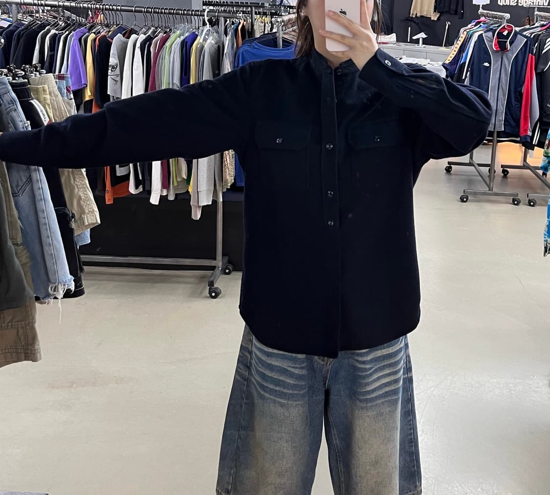 꼼데가르송 간류 울 셔츠 상품이미지2