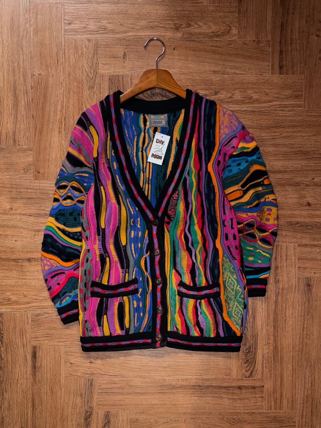 쿠지 케이블 가디건 상품이미지2