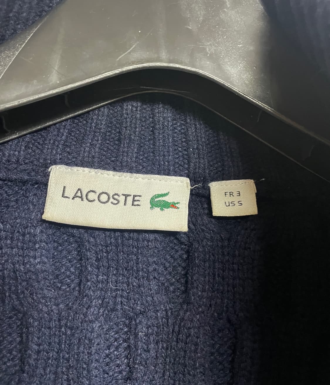 라코스테 니트 집업 상품이미지4