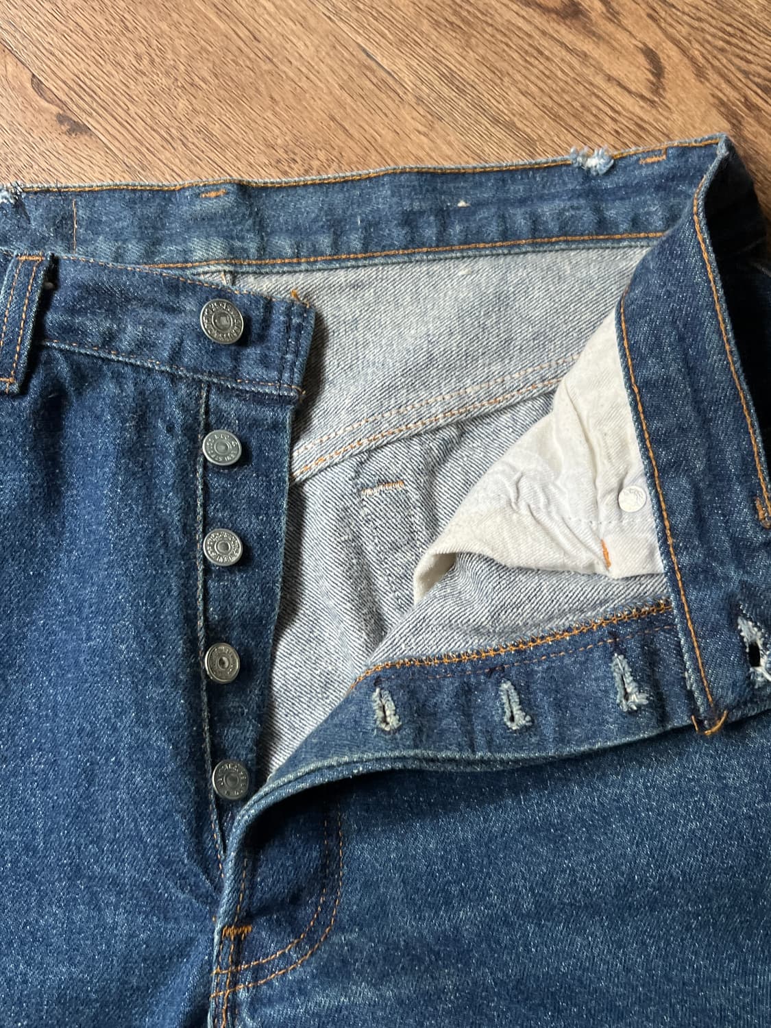 [34]80's 리바이스 501 Made in USA 데님 팬츠 S17 상품이미지5