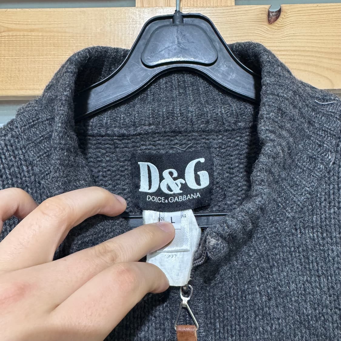 돌체앤가바나 니트집업 상품이미지4