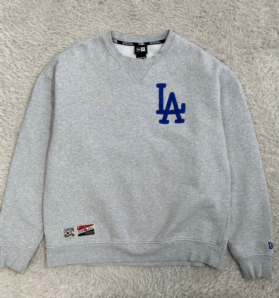뉴에라 LA 다저스 기모 맨투맨/#623 상품이미지1