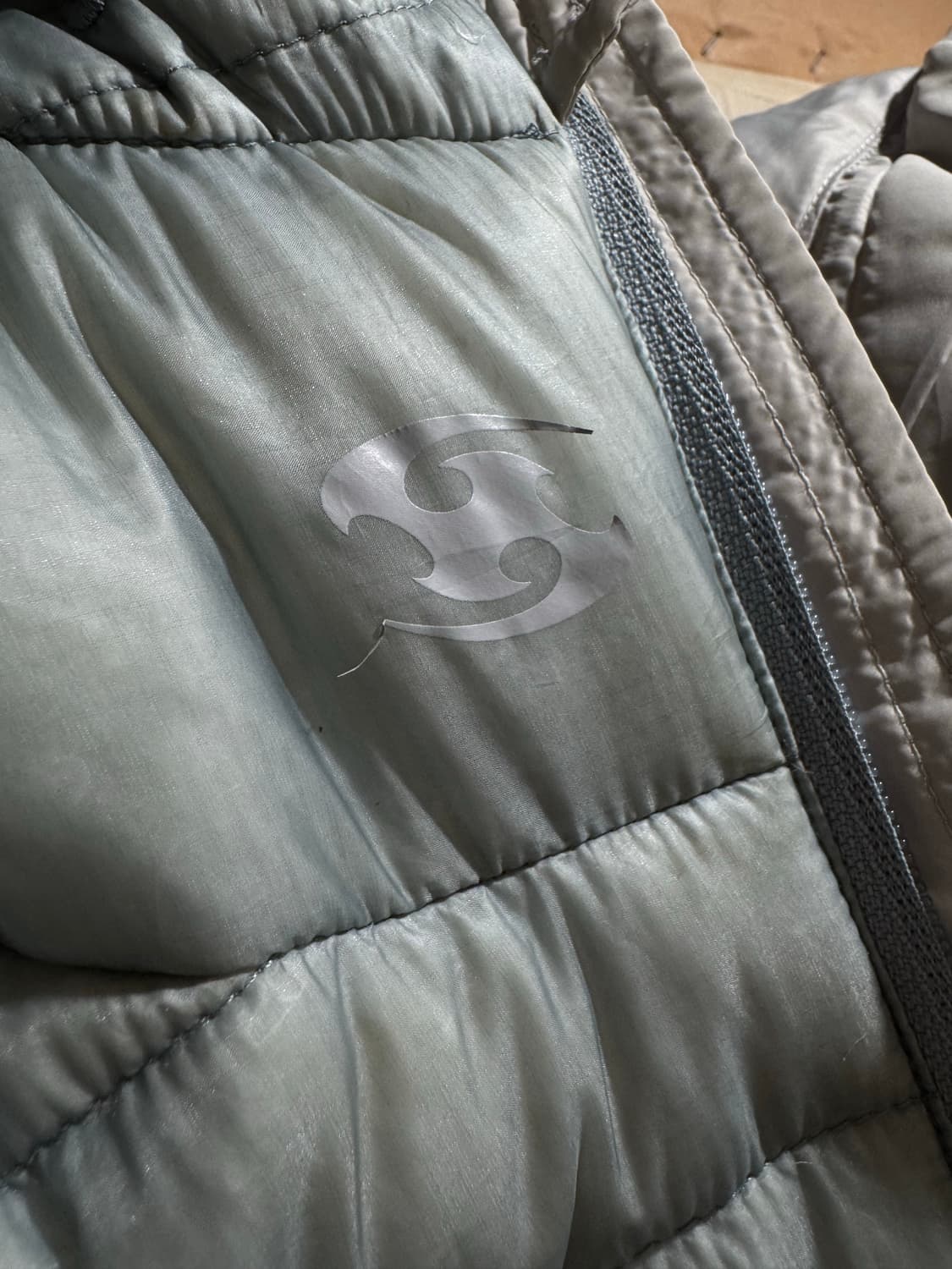 Sansan Gear Suffix Puffer Jacket SkyBlue 상품이미지3