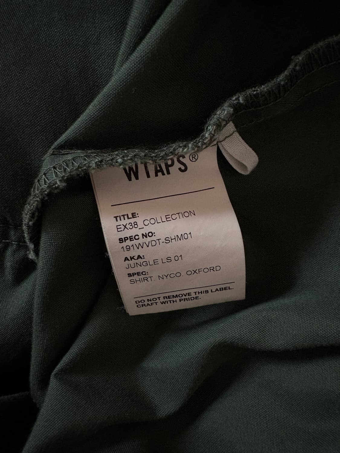 [4] WTAPS JUNGLE LS 01 상품이미지2