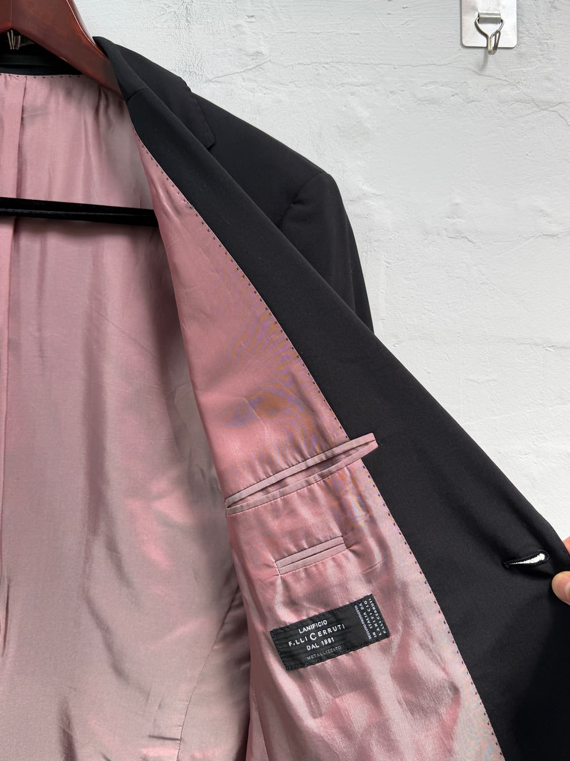 Hugo Boss 휴고보스 투버튼 블랙 블레이저 52R 상품이미지5