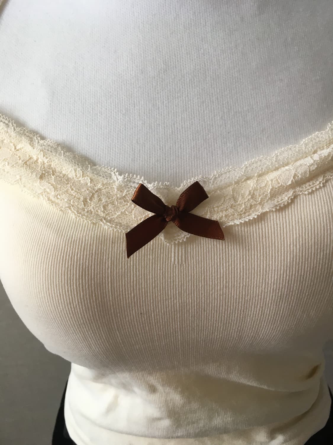 아이보리 민소매 상품이미지2