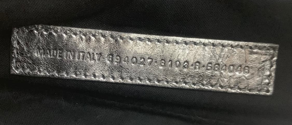 발렌시아가 르카골 미니 멀티 파우치 클러치백 가방 실버 상품이미지9