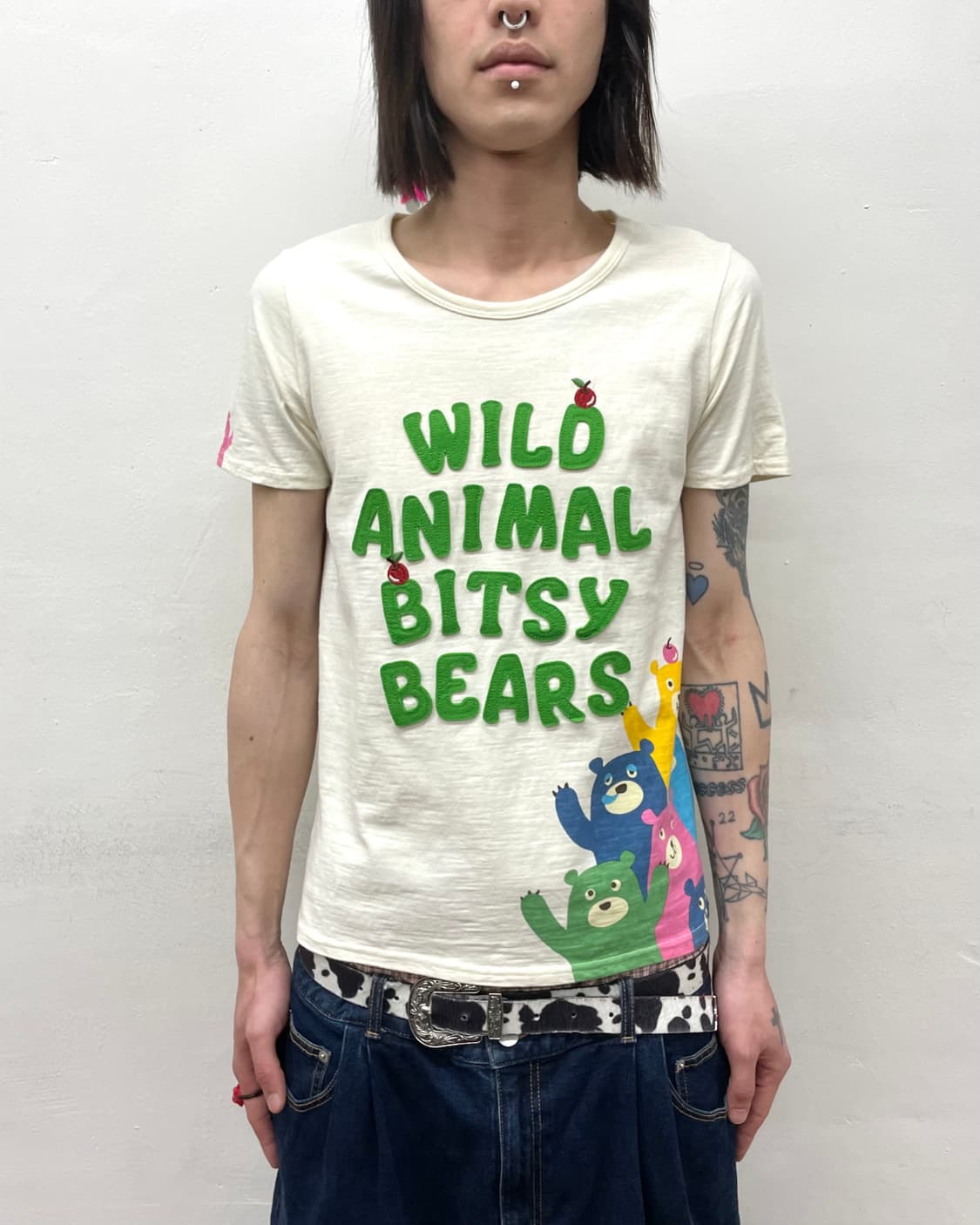 Rough Bear Animal T-shirt 상품이미지1