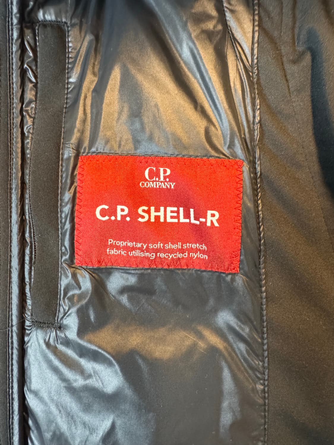 CP. 컴퍼니 쉘-R 고글 자켓 블랙(바람막이) 상품이미지4