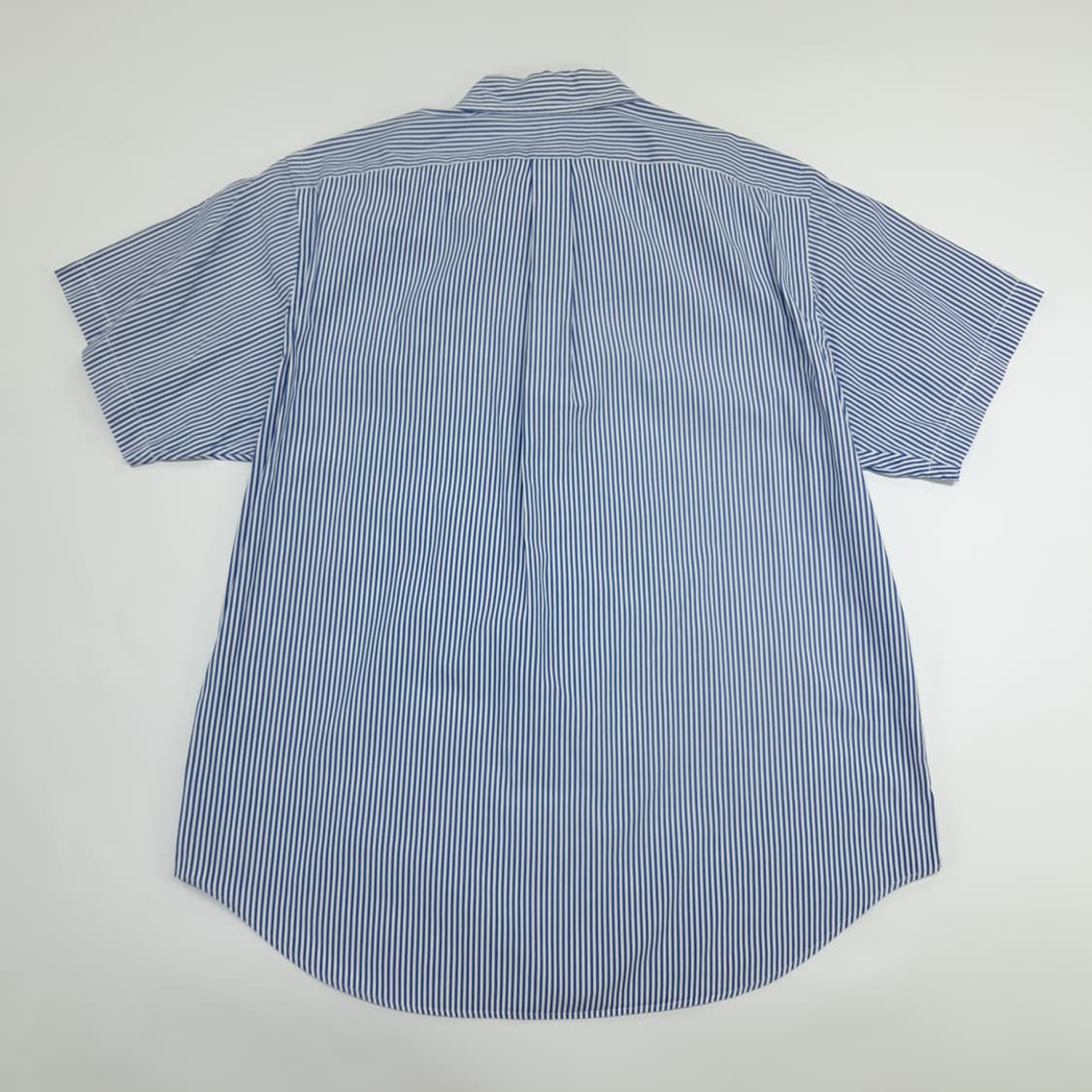 Co565 XL 폴로 랄프로렌 블루 스트라이프 반팔 셔츠 남방 상품이미지7