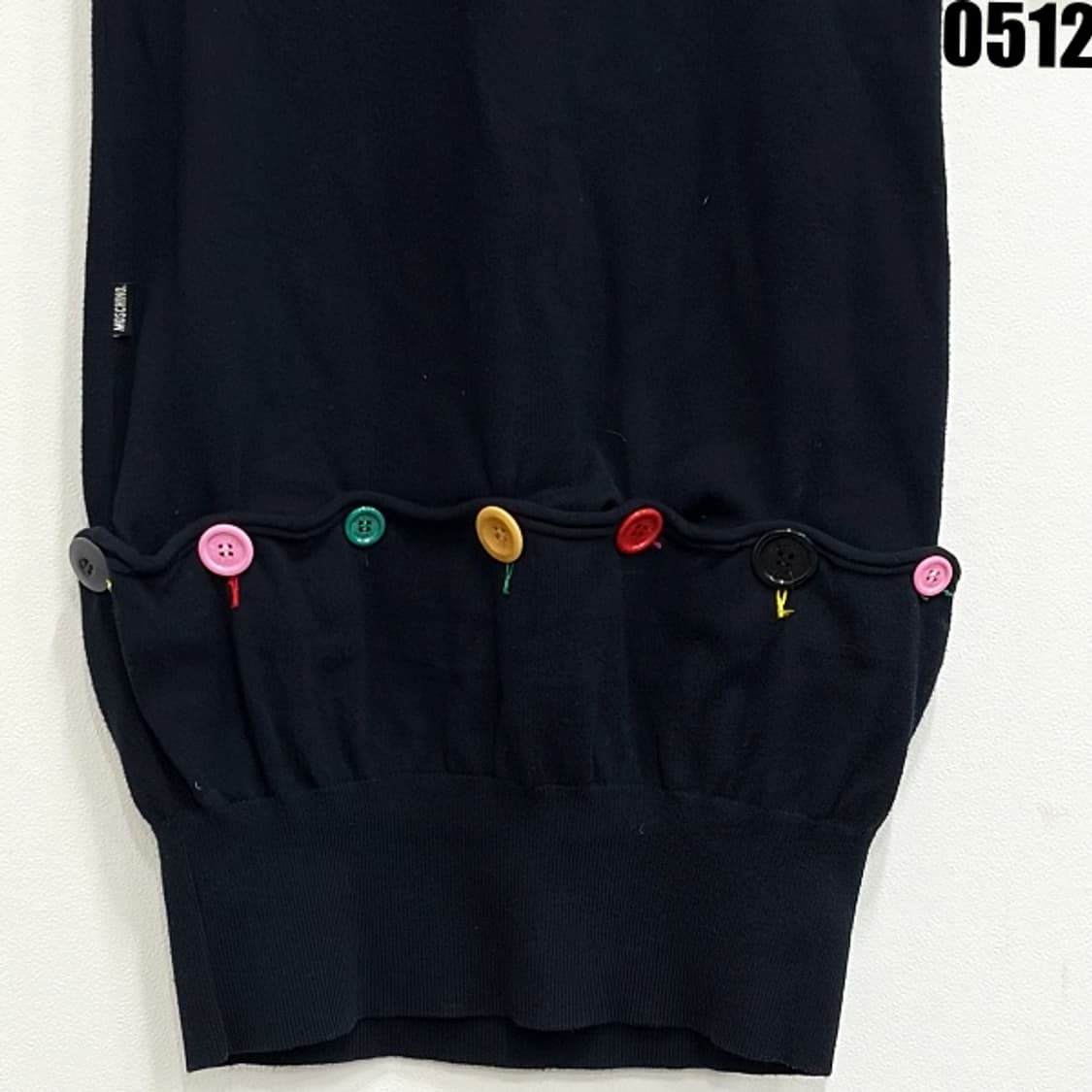 모스키노 진스 블랙 니트 원피스 XS 0512 상품이미지3