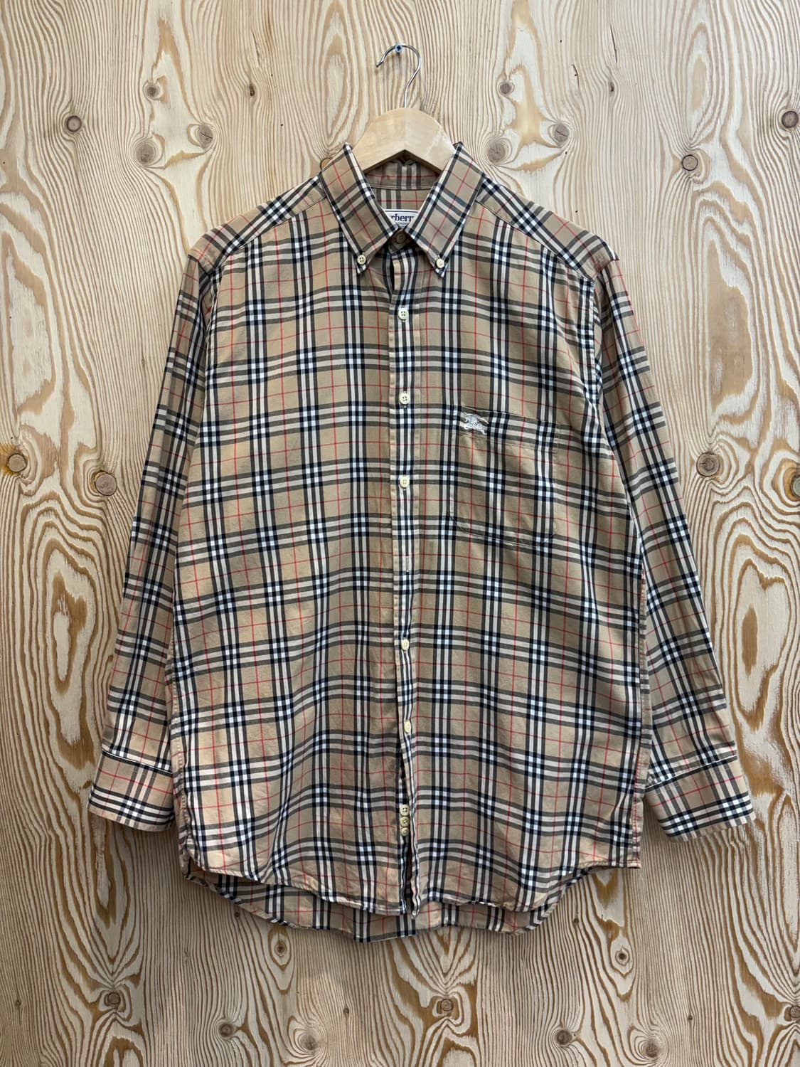 버버리 노바체크 셔츠 상품이미지1