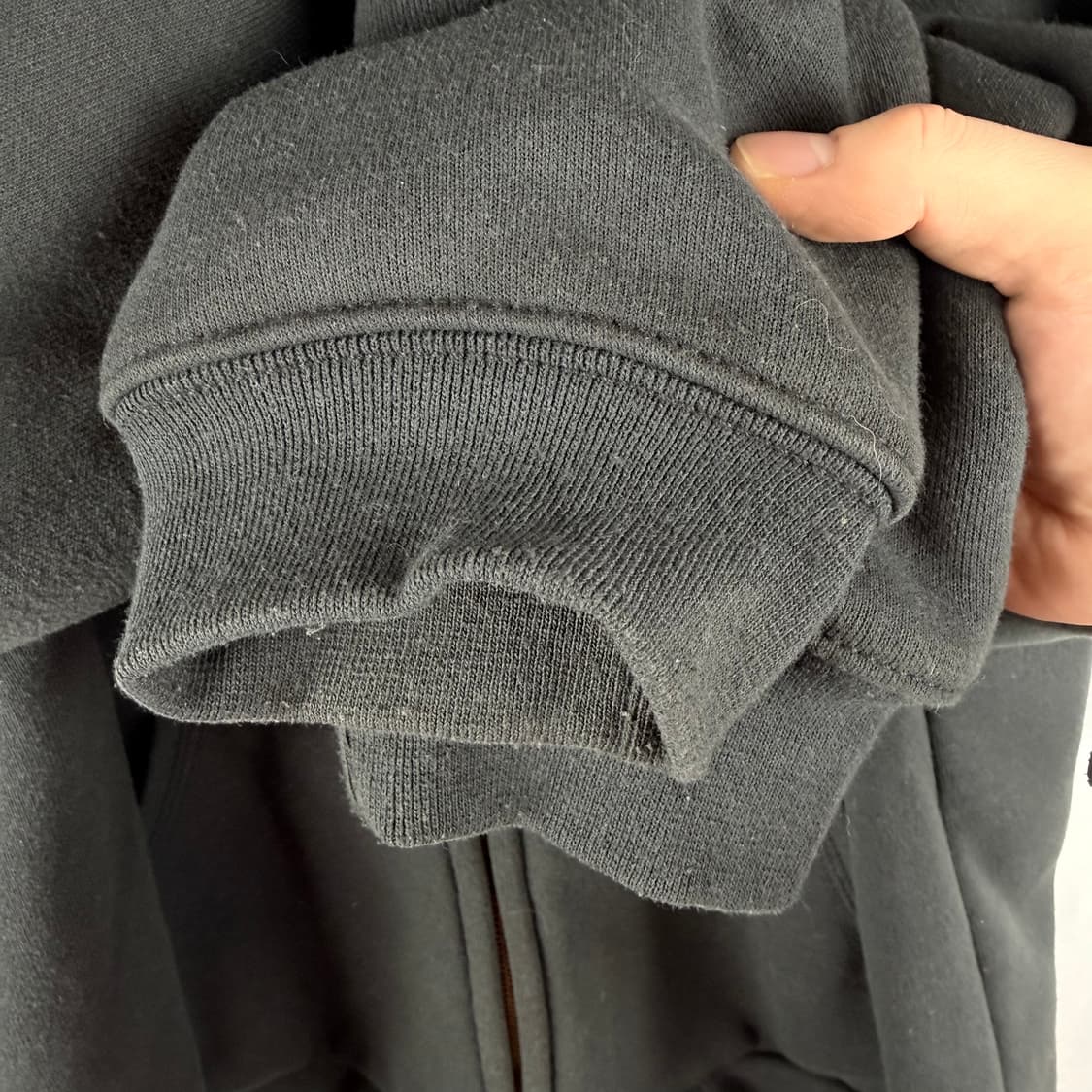 (M) 칼하트 레인디펜더 후드집업 블랙 상품이미지4