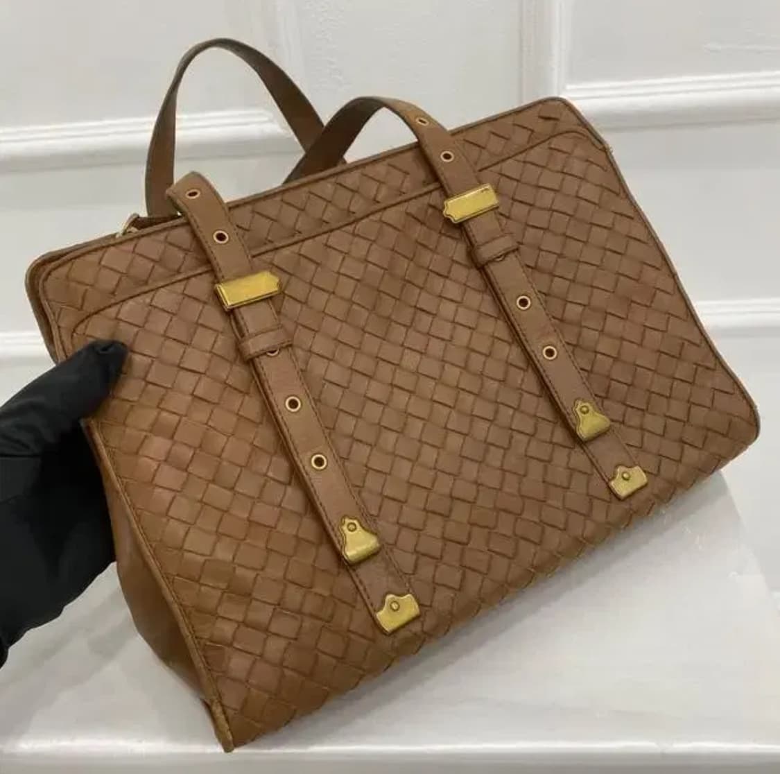 빈티지 보테가베네타 인트레치아토 토트백 상품이미지2