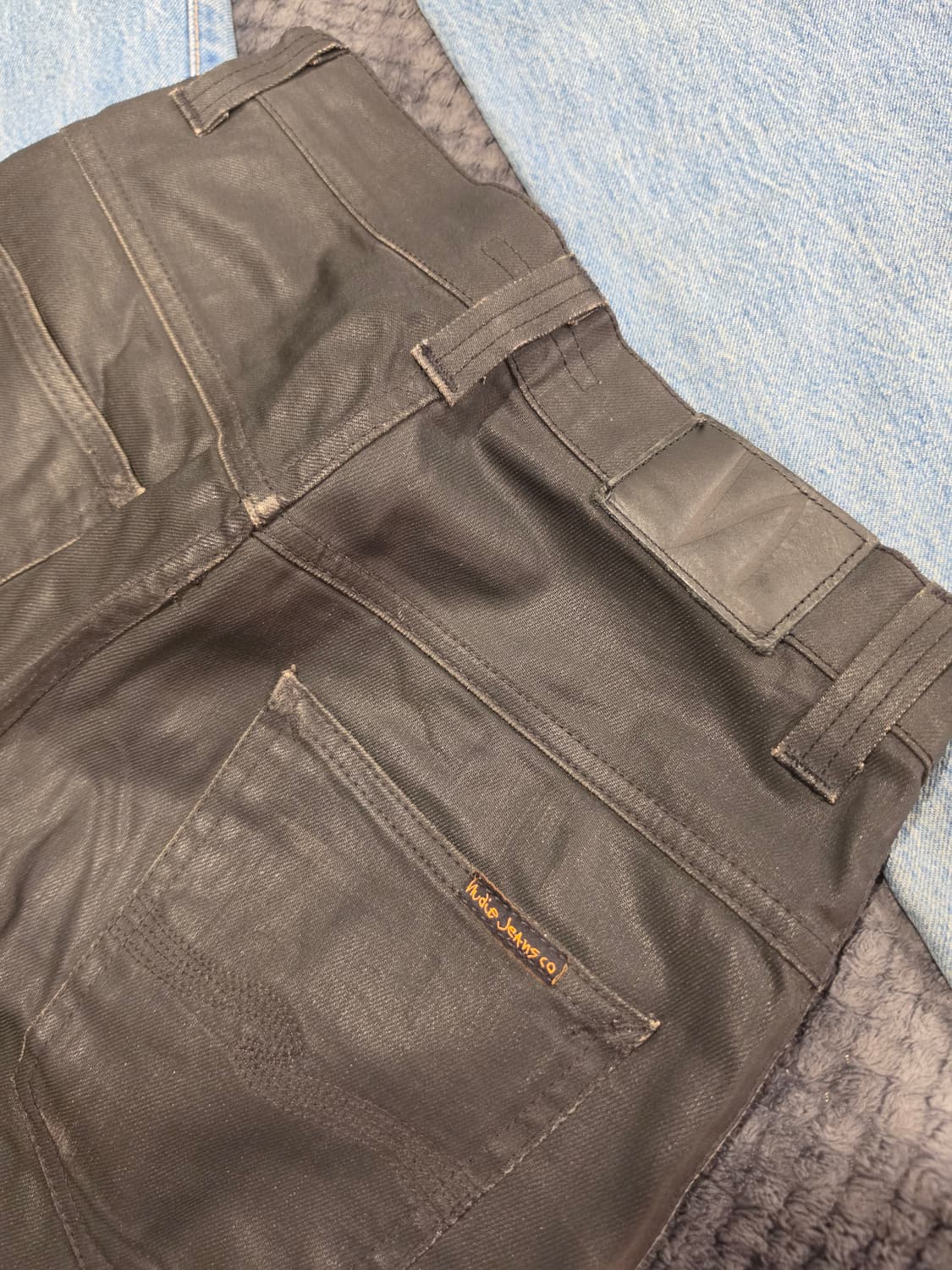 누디진 씬핀오가닉 블랙진 청바지 28/30 상품이미지4