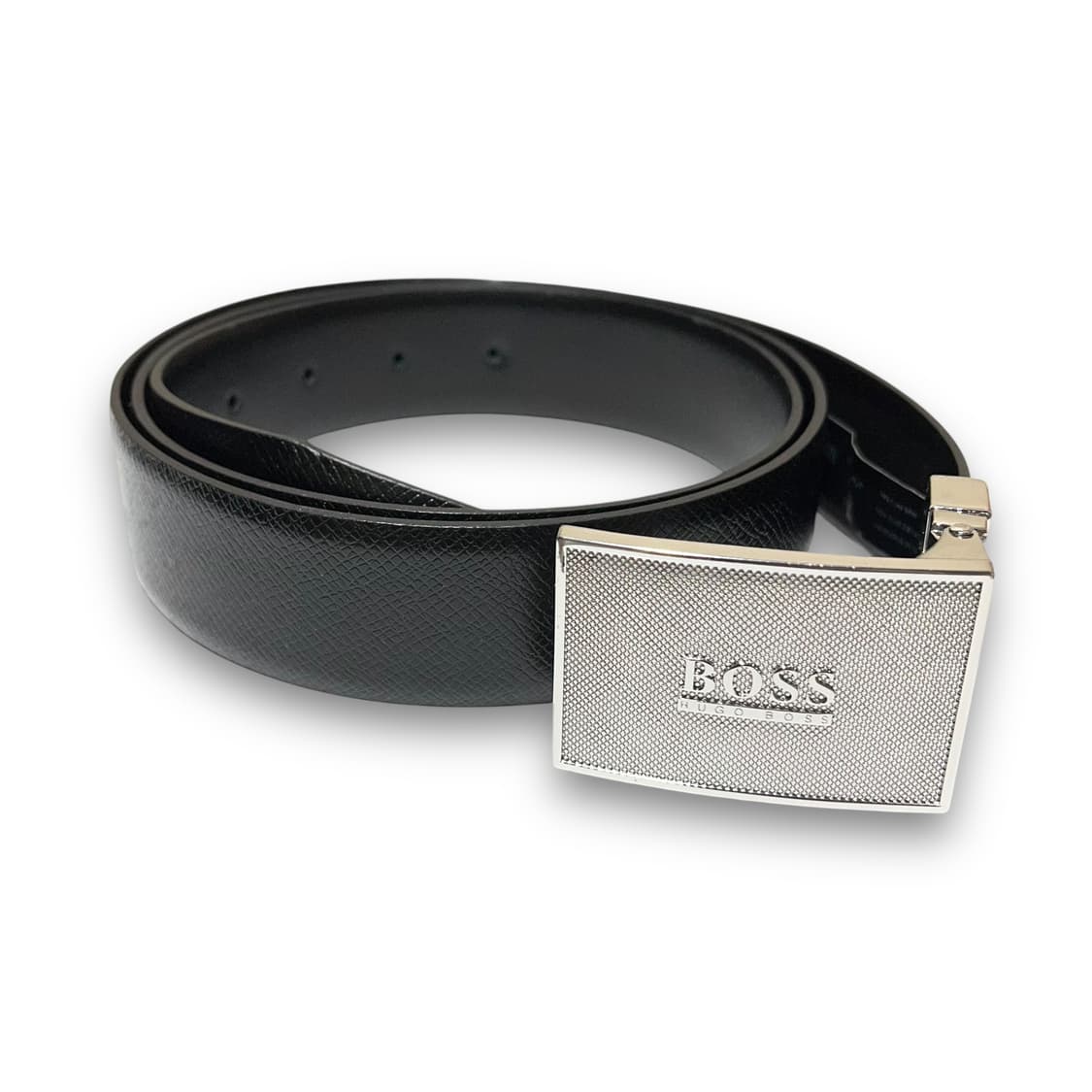 휴고 보스 실버 아이콘 버클 로고 락시크 벨트 상품이미지1