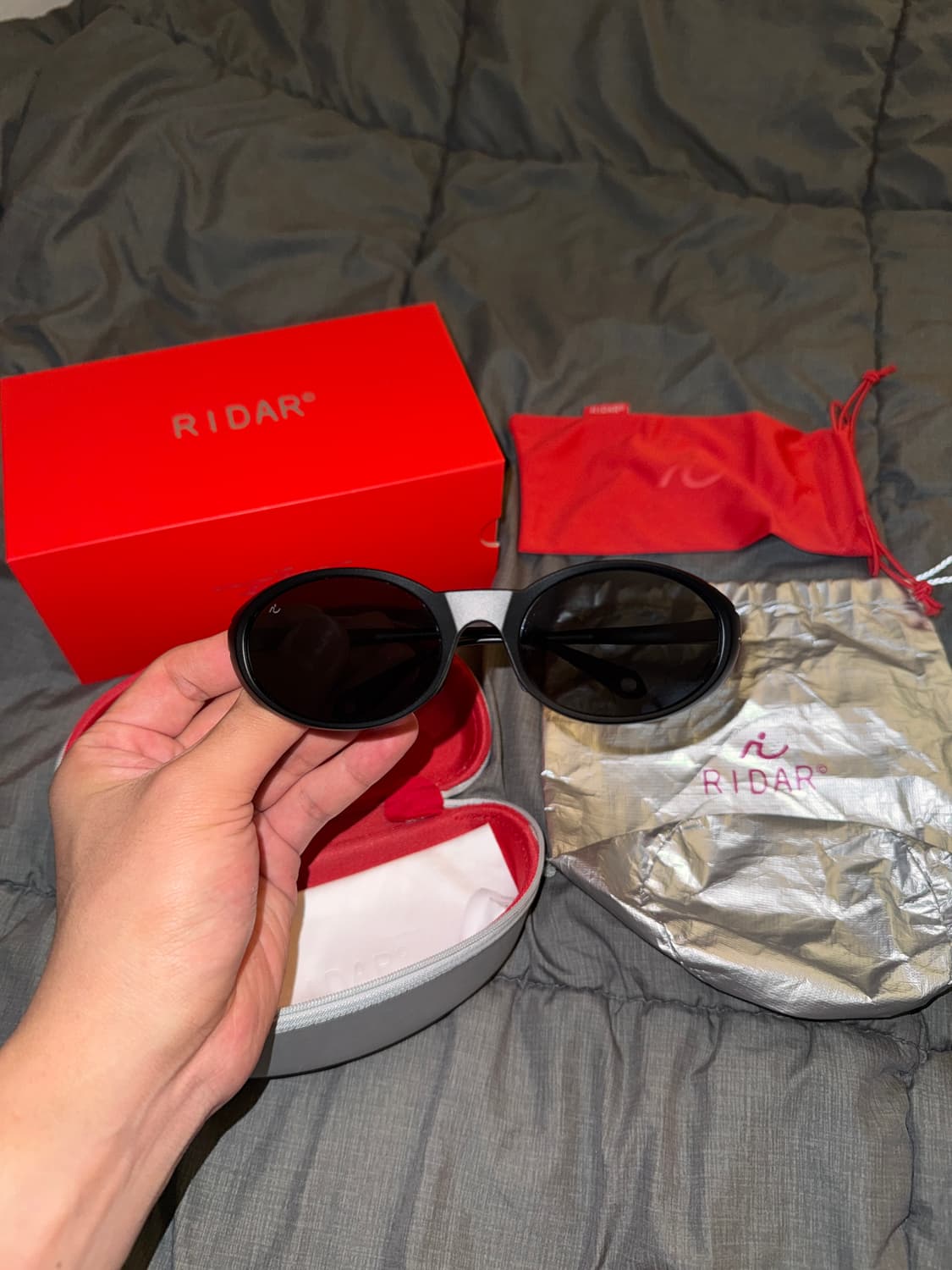 라이다 피버 블랙 러닝 선글라스 상품이미지2