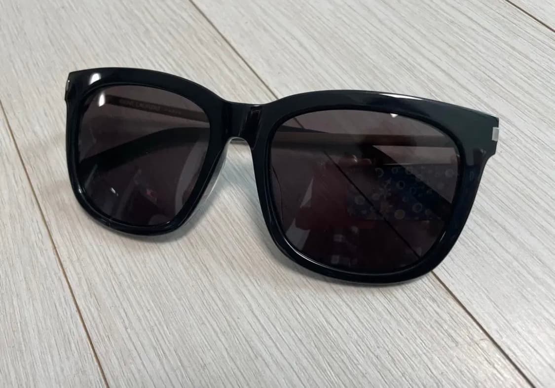 Saint Laurent SL/26K 선글라스 블랙 / 금테 / 정품 / 상품이미지1