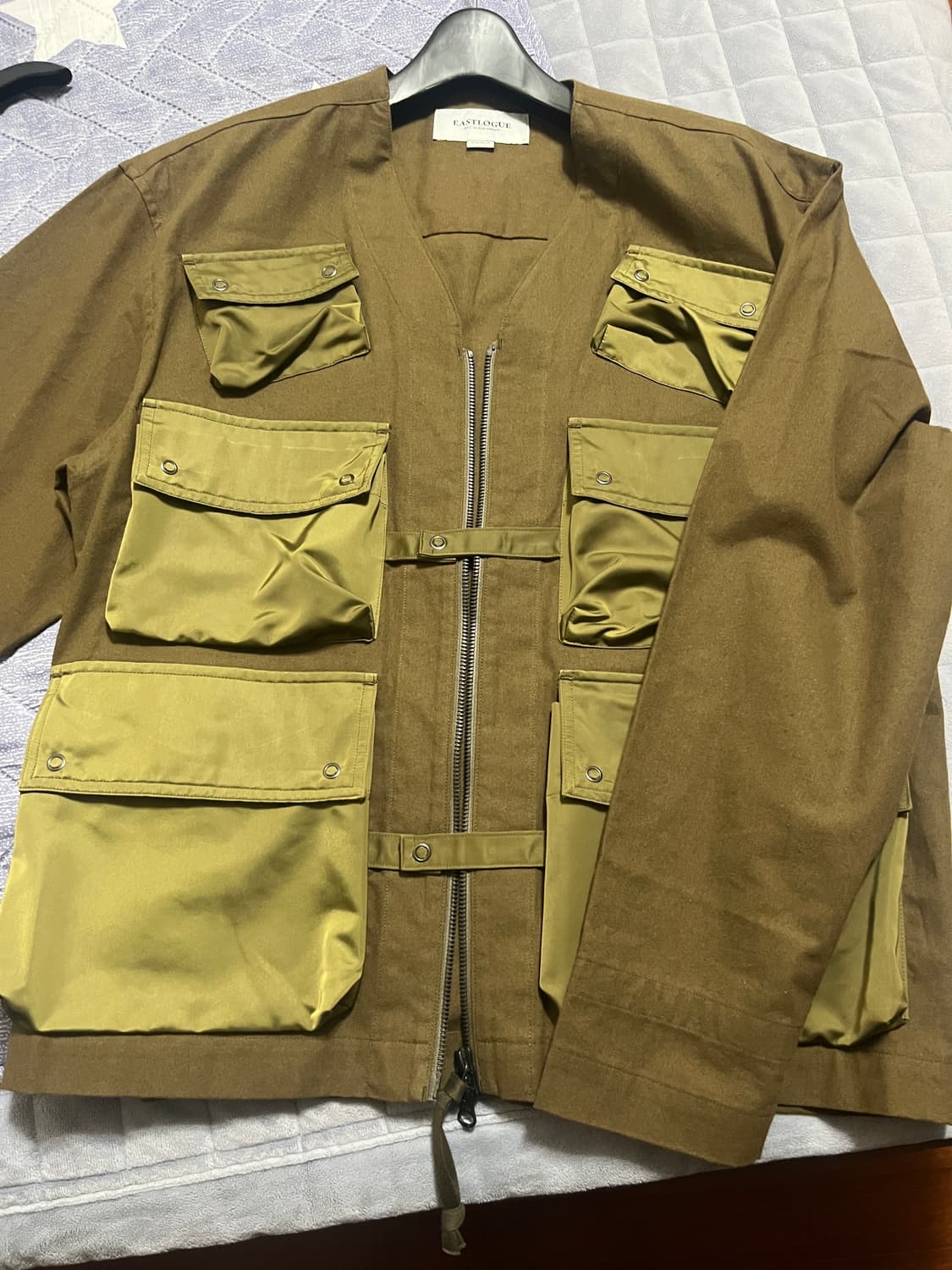 이스트로그 Multi pocket shirt jacket s size 상품이미지2