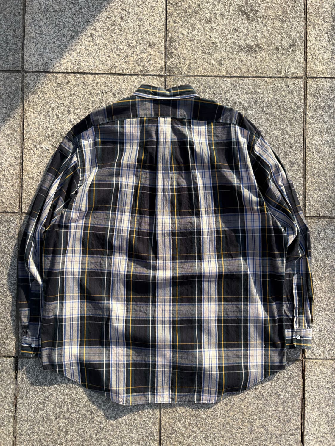 90s 폴로 빅셔츠 체크셔츠 상품이미지5
