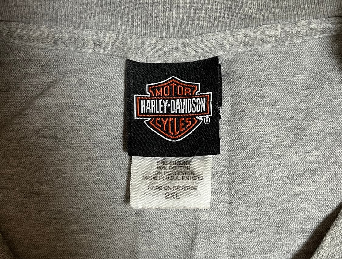 00‘s 빈티지 할리데이비슨 롱슬리브 티셔츠 상품이미지4
