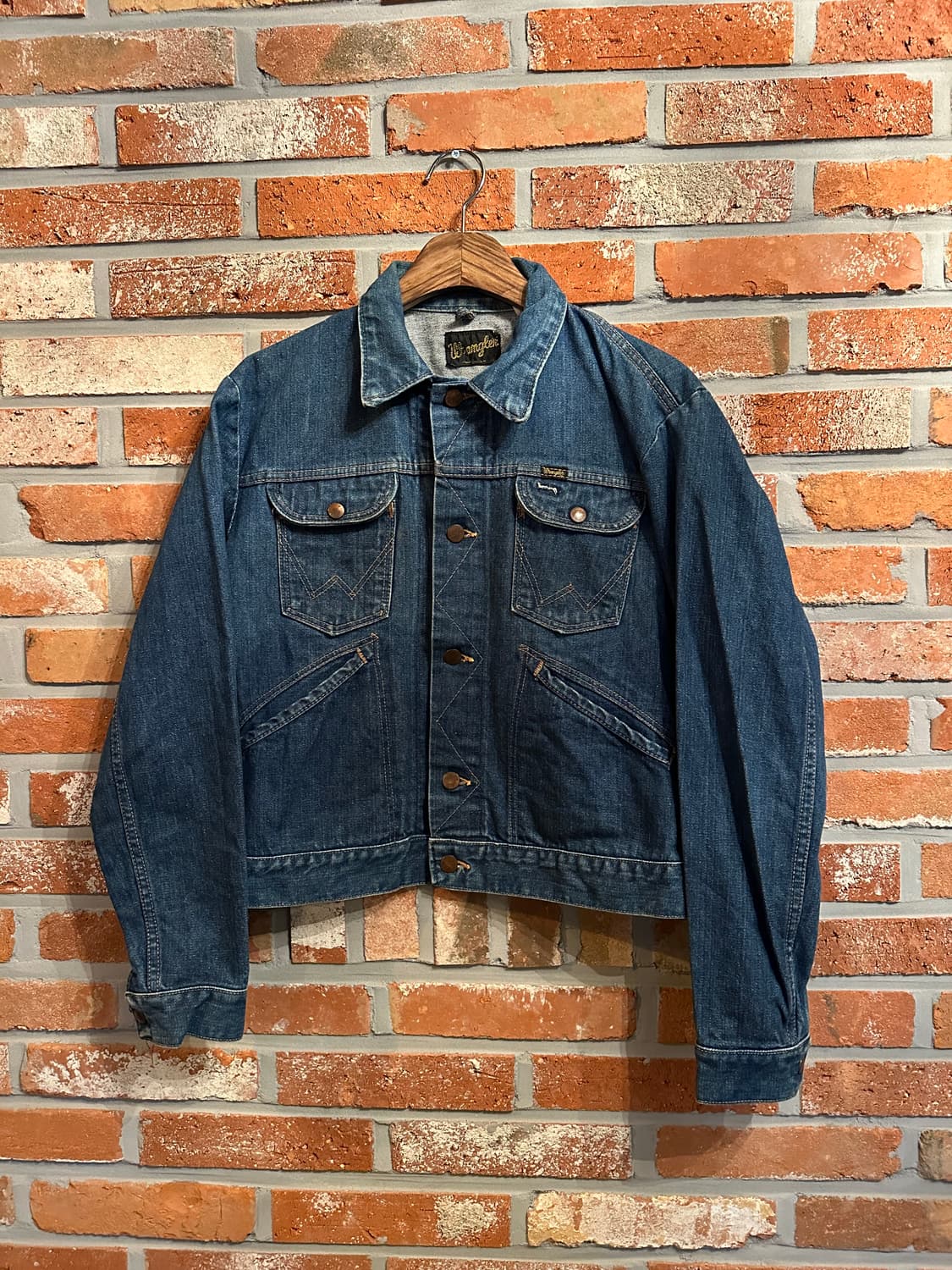 70s USA 빈티지 랭글러 126MJ 데님 자켓 상품이미지2