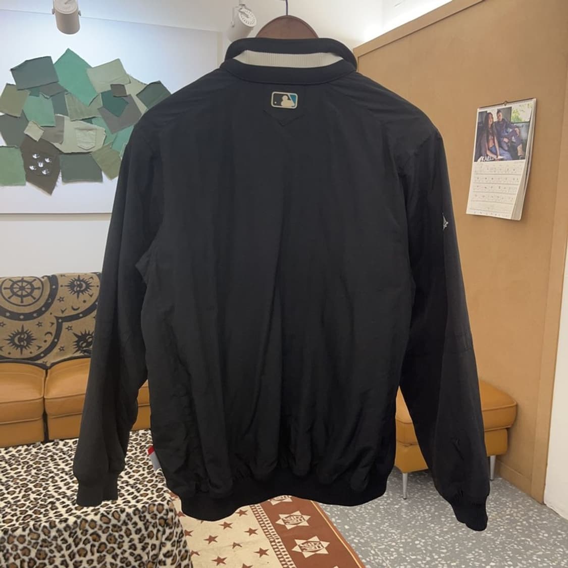 마제스틱 플로리다 말린스 희귀 바시티 자켓 XL C09157 상품이미지4