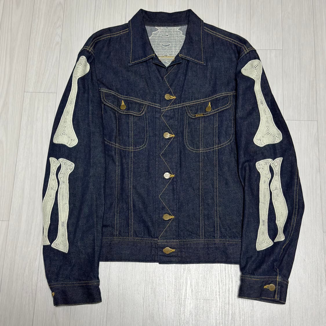 캐피탈 KAPITAL 11.5온즈 멕시칸 본 데님자켓 48 상품이미지3