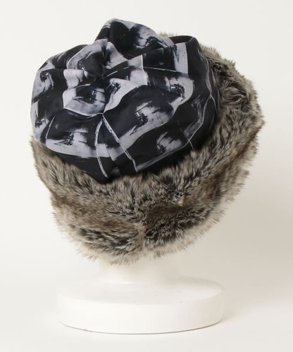 [os] ca4la 카시라 x 앤디워홀 콜라보 퍼 비니  상품이미지4