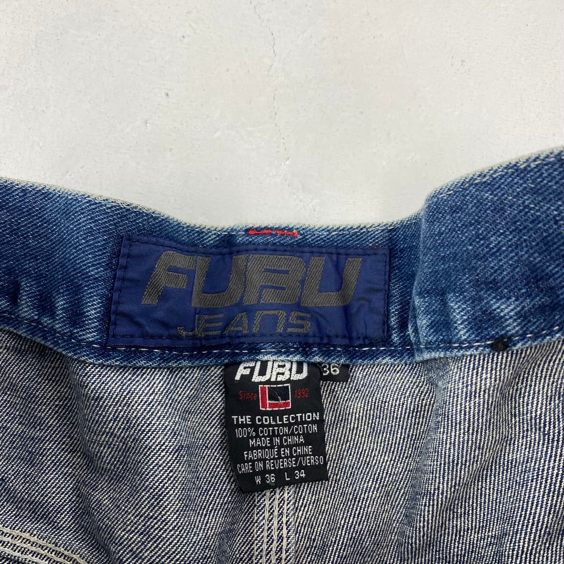 Fubu 푸부 올드스쿨 데님 카펜터 팬츠(34) 상품이미지10