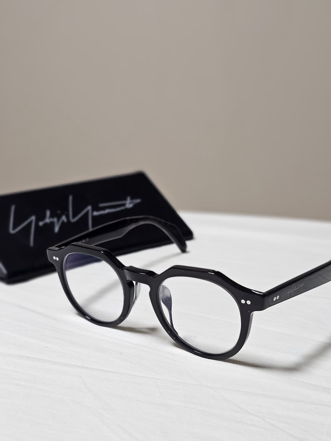 요지야마모토 크라운판토 안경 상품이미지1