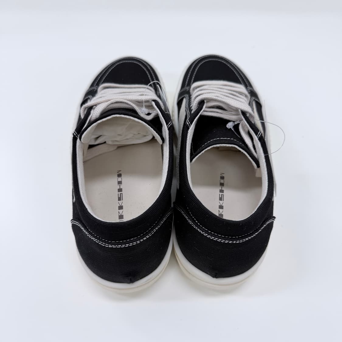 [미사용/255] 릭오웬스 다크쉐도우 빈티지 스니커즈 블랙 상품이미지7