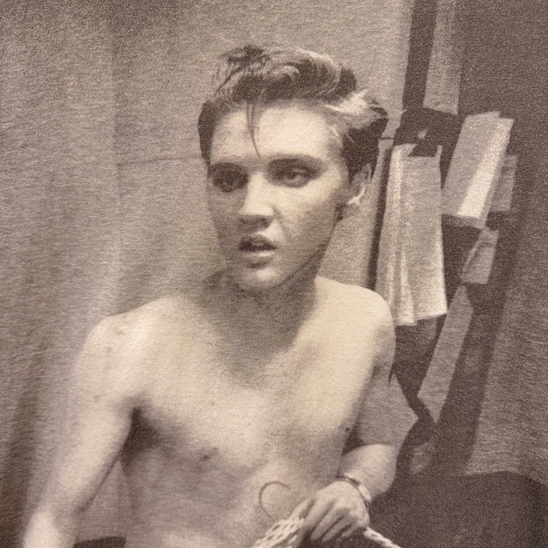 돌체앤가바나 D&G 흑백 포토 프린팅 반팔 티셔츠 크루넥 배색 디테일 상품이미지6