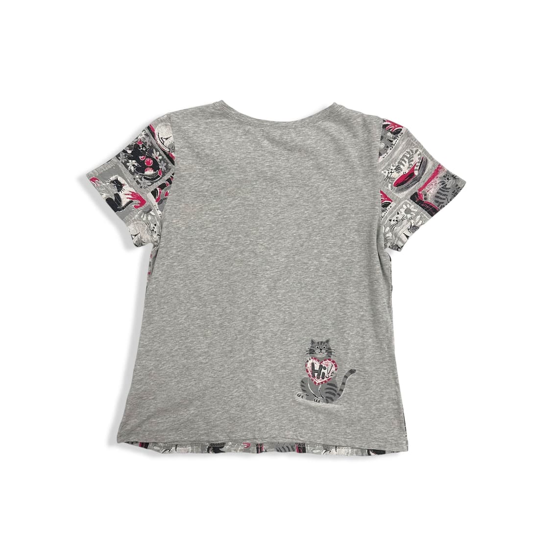 Neko Pattern Hotfix T Shirt 상품이미지3