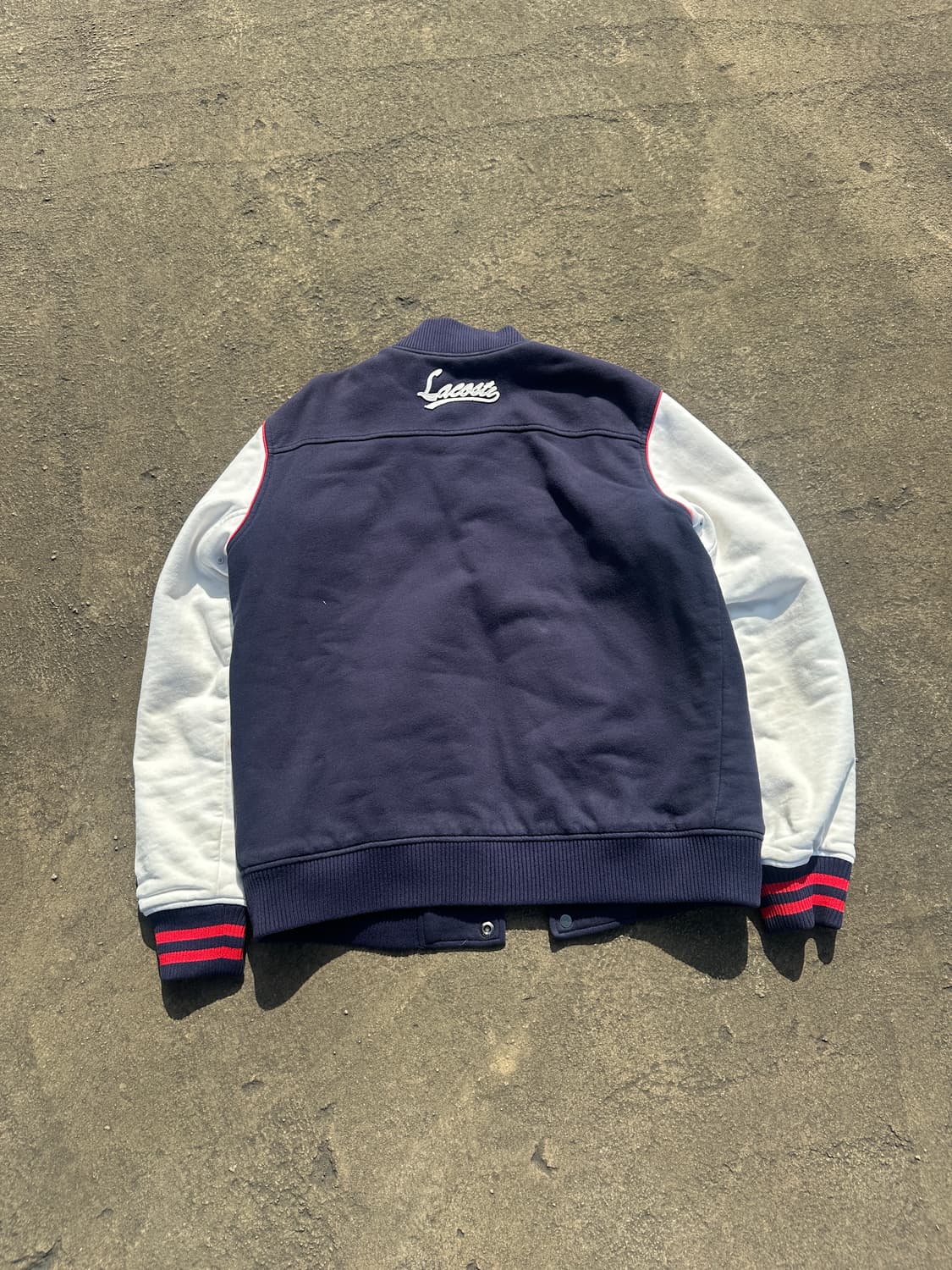 라코스테 네이비 베이스볼 바시티 자켓 상품이미지6