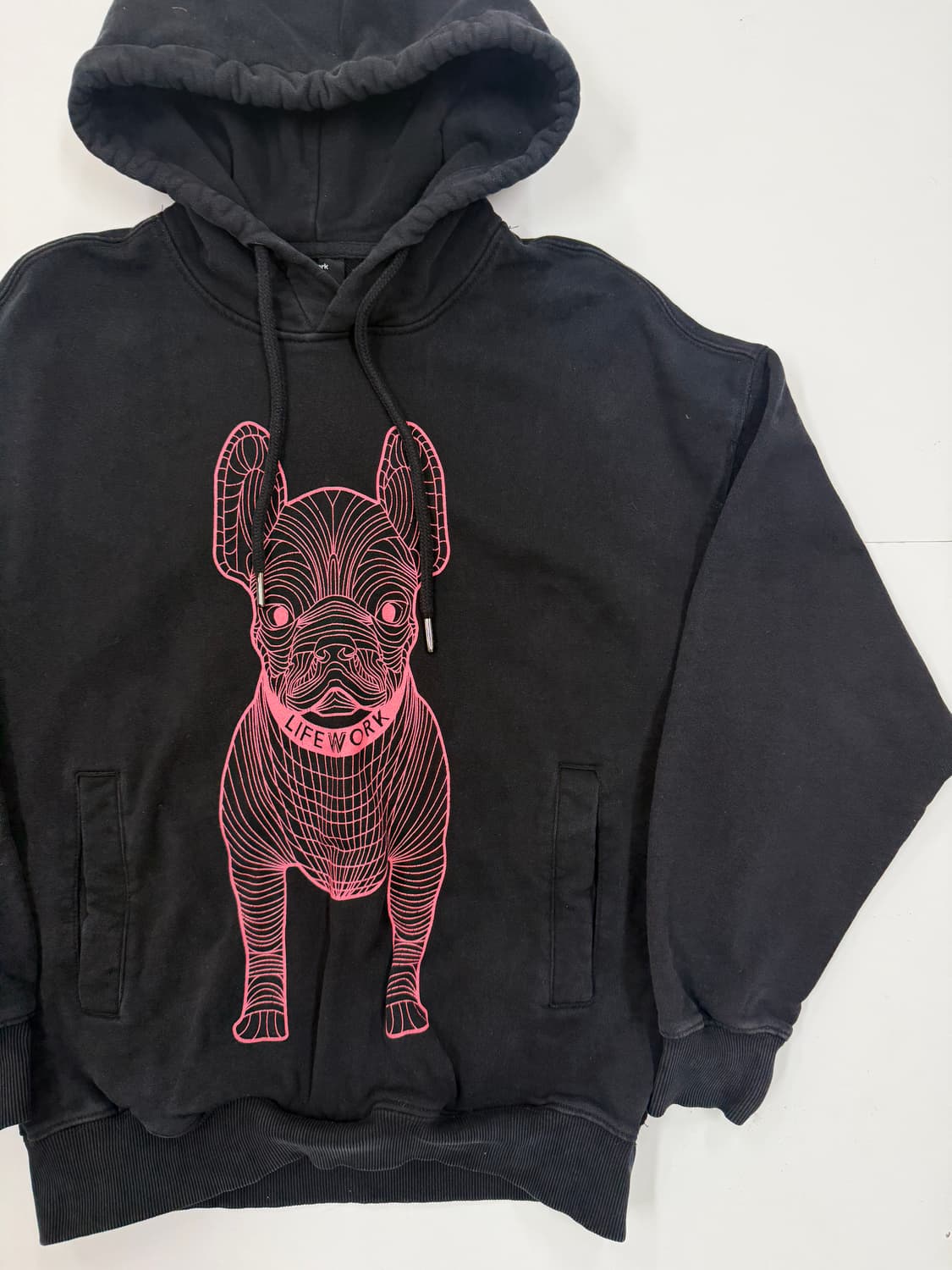 라이프웍스 라독 빅로고 후드 상품이미지2