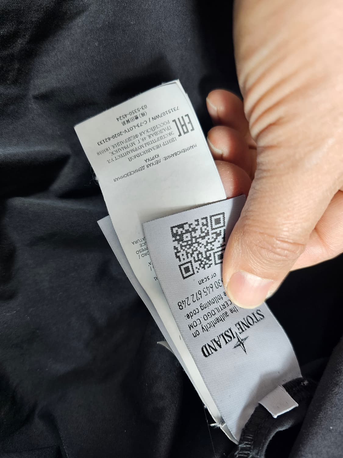 스톤아일랜드올드이펙트오버셔츠 상품이미지2