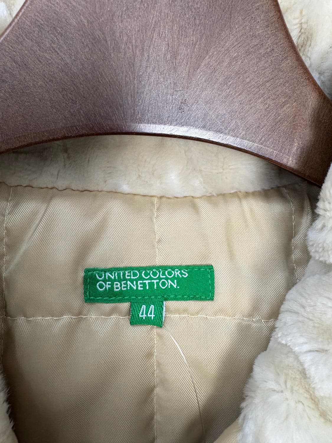 베네통 퍼 가죽디테일 자켓 A3321 상품이미지5