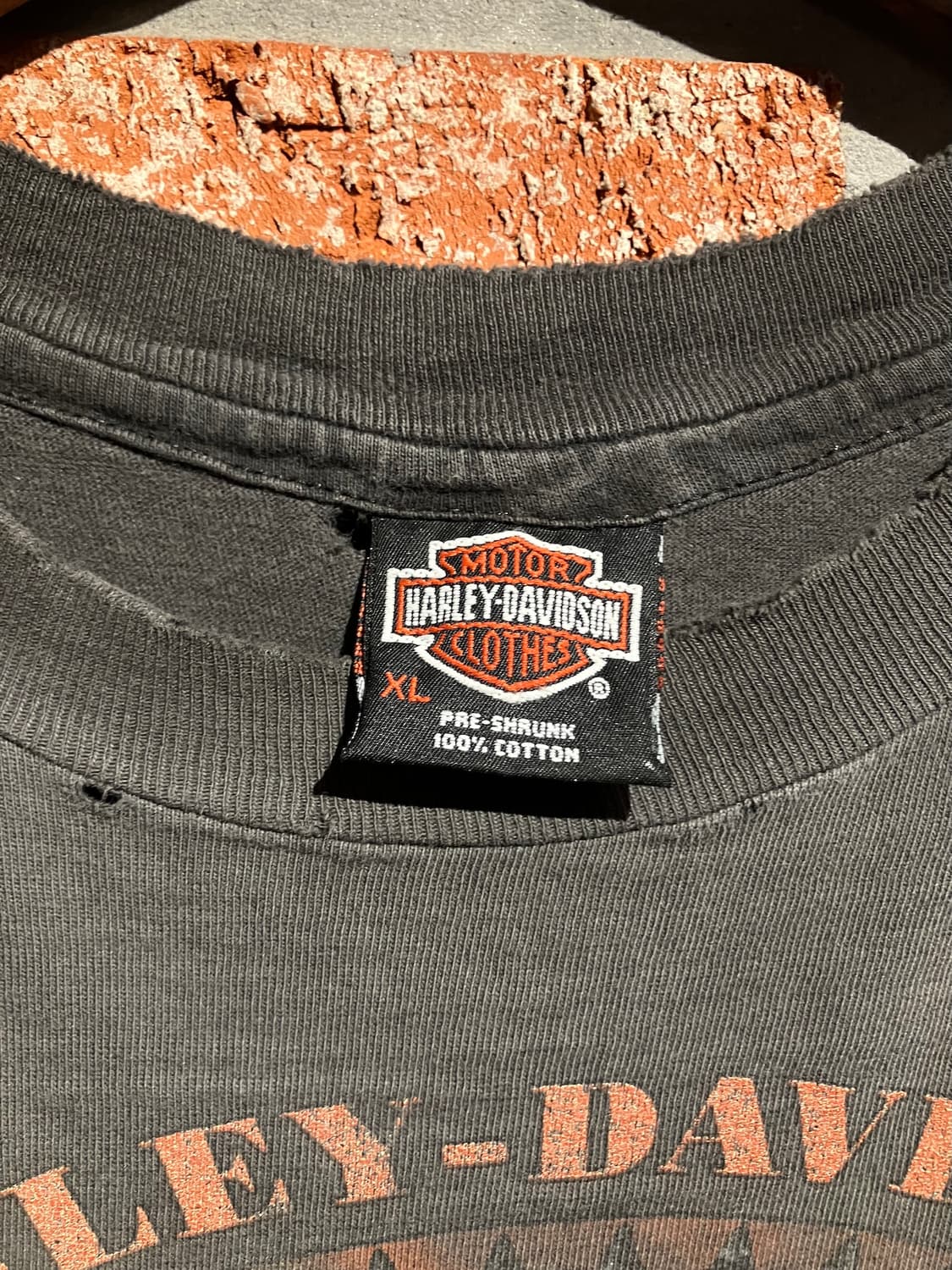 90s USA 빈티지 할리데이비슨 슬리브리스 나시 상품이미지9