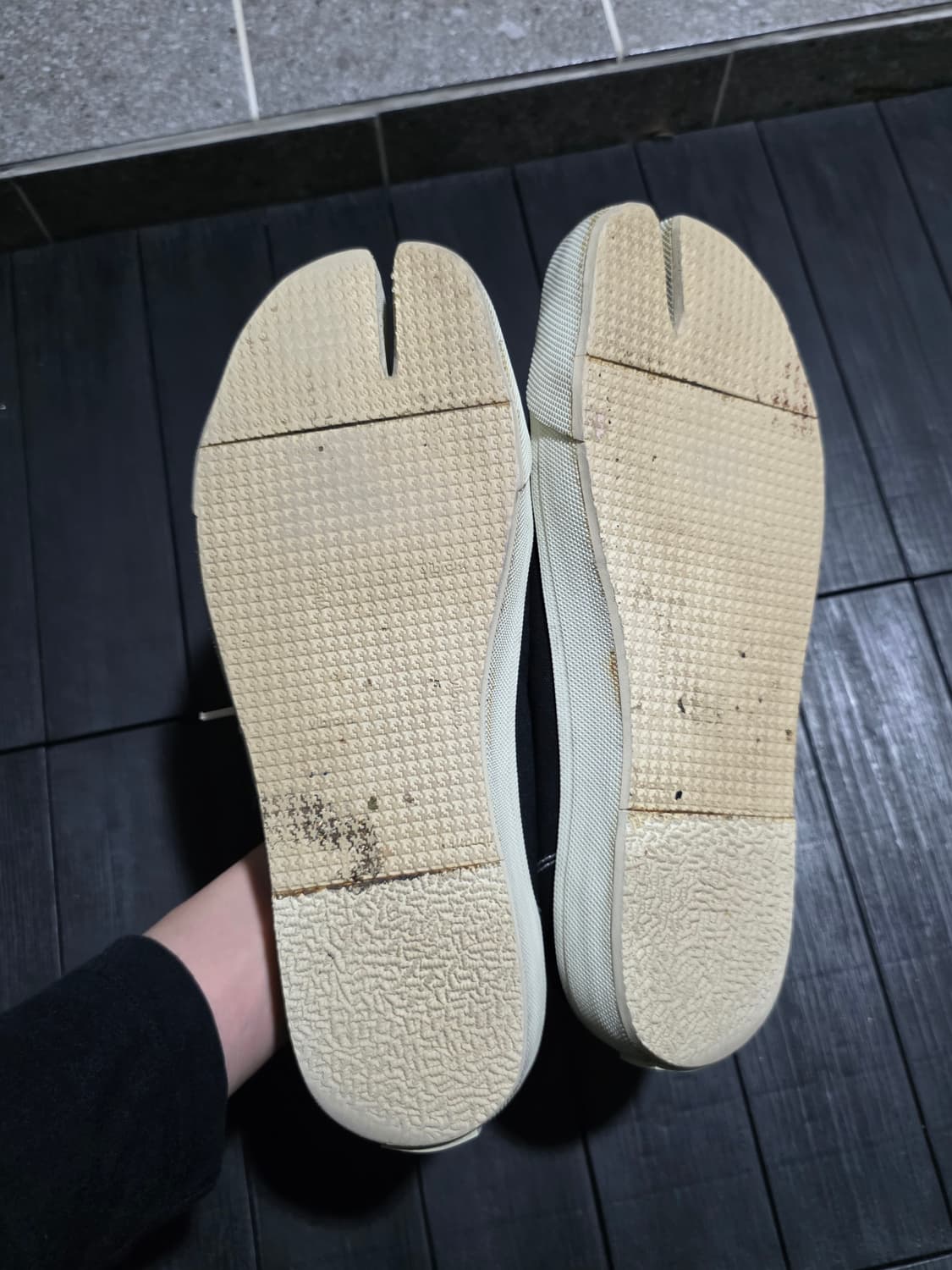 타비 캔버스 스니커즈 41.5 상품이미지2