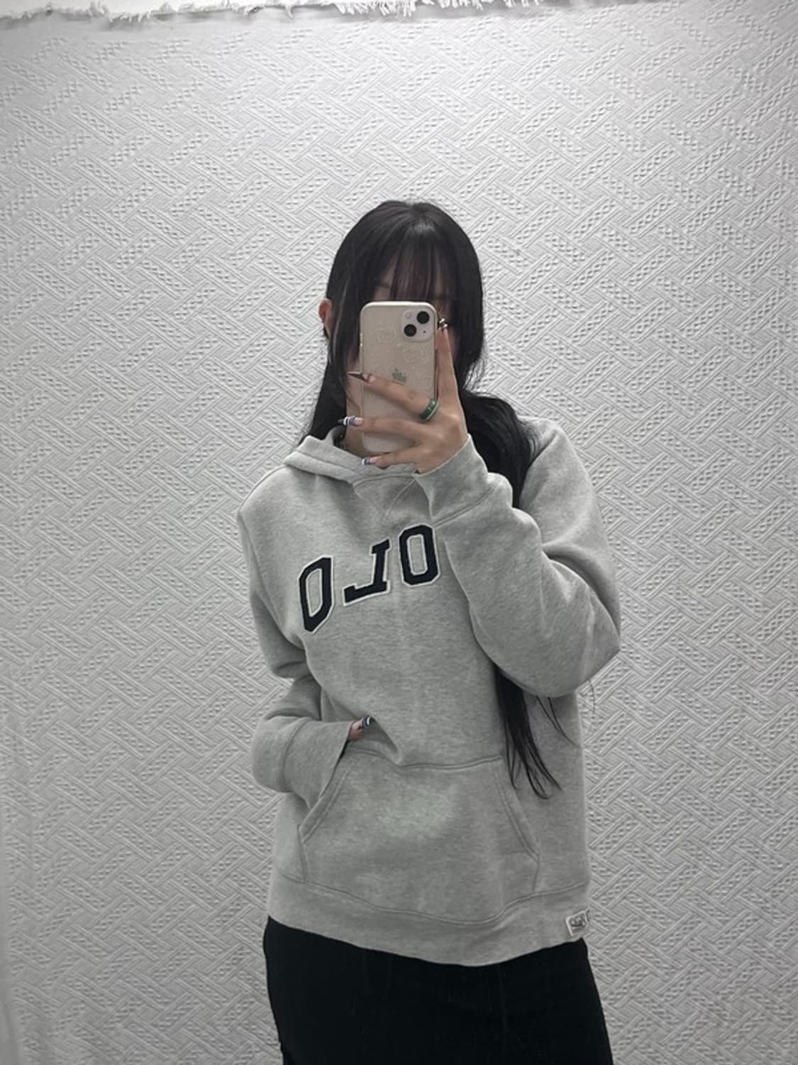 폴로 랄프로렌 빈티지 캐주얼 빅로고 기모 후드티 XL C07847 상품이미지1