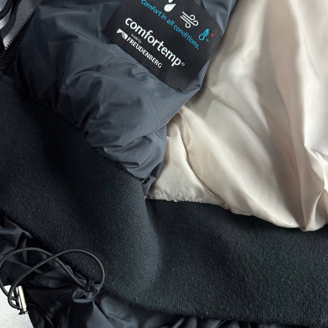 시스템 후드 집업 패딩 베스트 상품이미지3