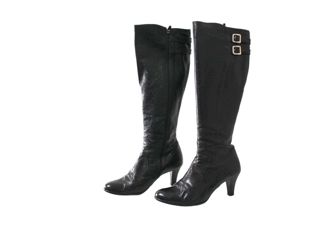 2000s Balenciaga 발렌시아가 레더 부츠 상품이미지1