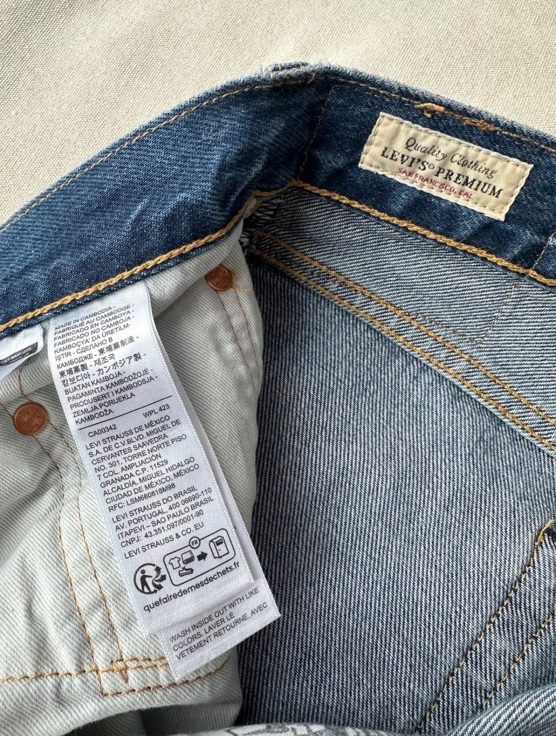 Levi’s 리바이스 517 부츠컷 데님팬츠 28 상품이미지4