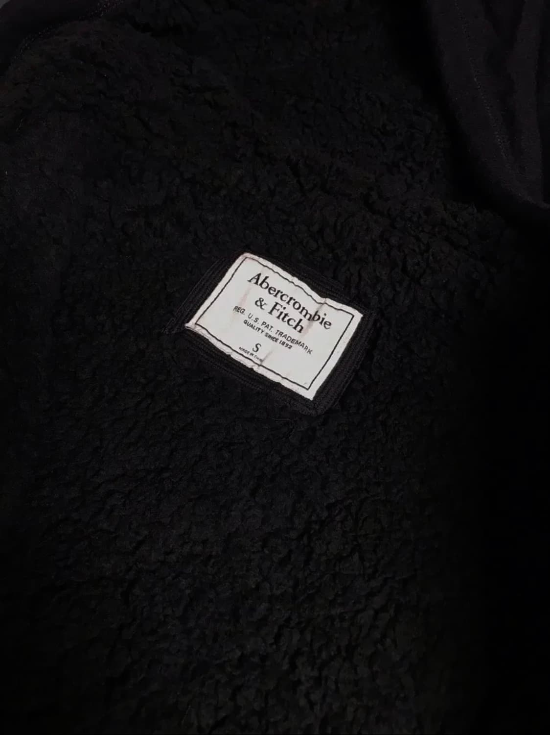 아베크롬비 양털 울프죠 후드집업 S(새상품) 상품이미지5