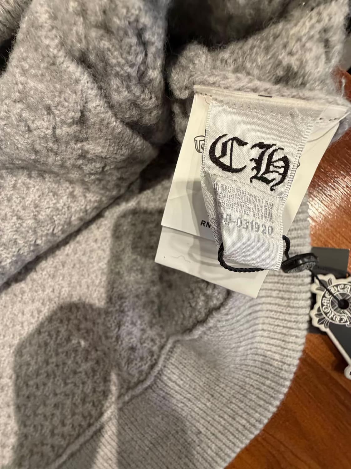 [크롬;하츠] 새상품 / 니트 가디건 / 약 110 사이즈 상품이미지3