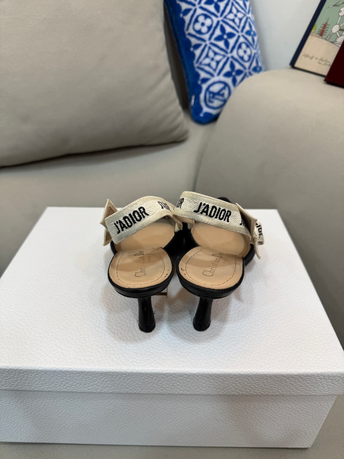 디올 자디올 펌프스 슬링백 구두 37사이즈  상품이미지2